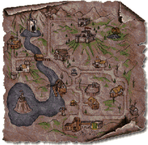 Map of Kingdom of Daventry